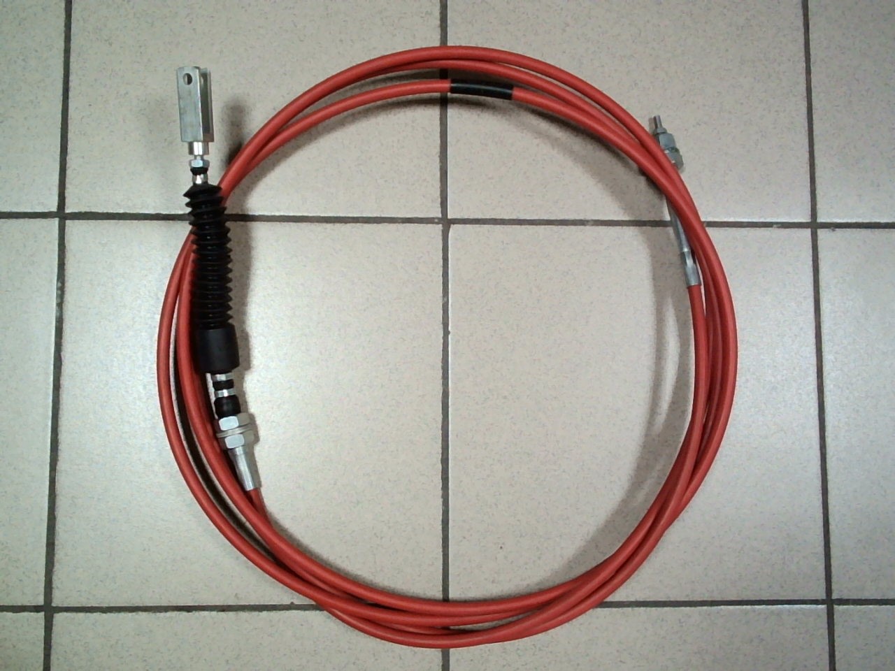 Трос коробки отбора мощности PTO1-A-50 /L-5000mm,  ВИЛКА-РУЧКА/ на  