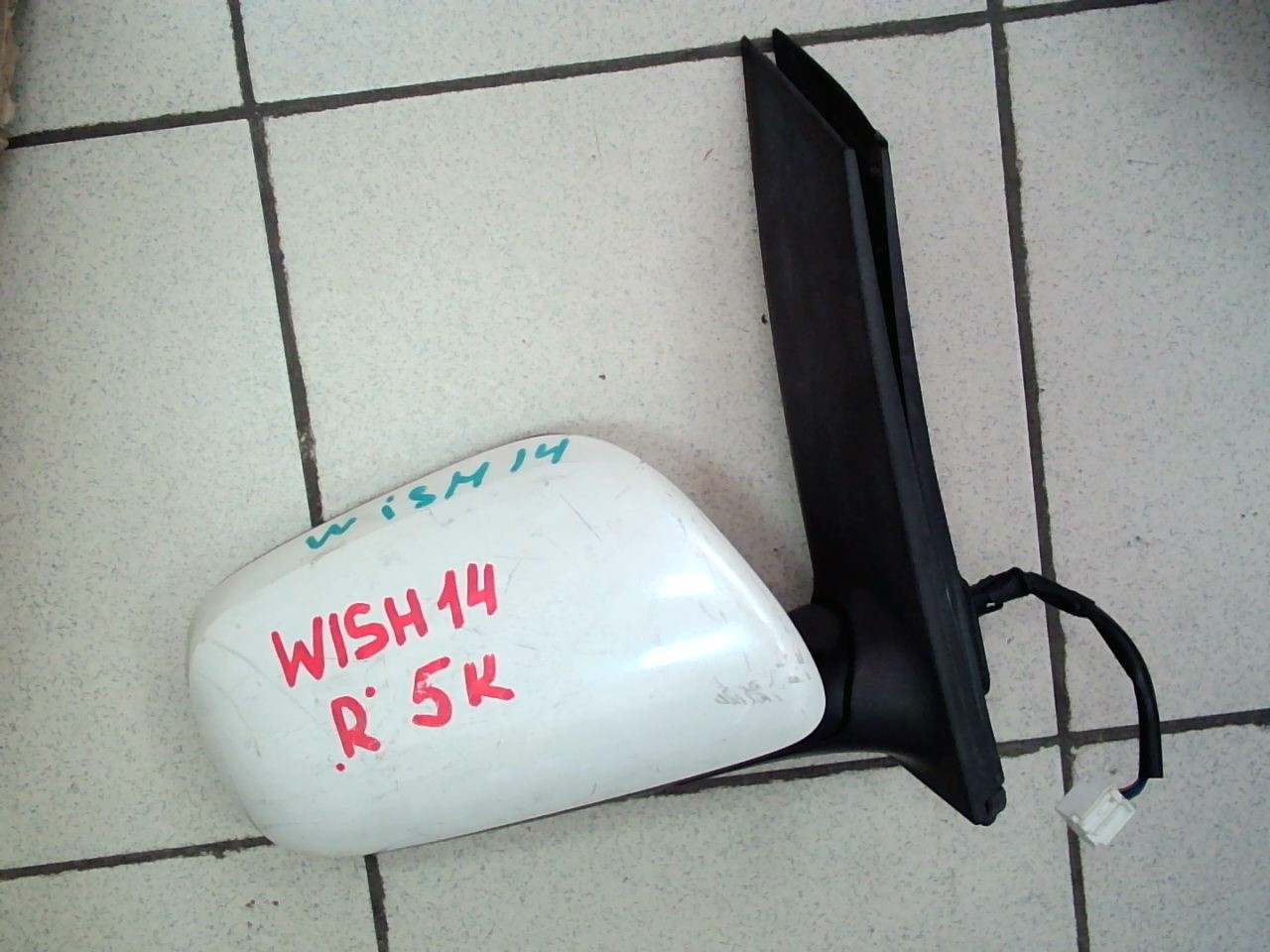 Зеркало TOY WISH  (ZNE14)  R /5пр. белое / 7715 на TOYOTA SPRINTER