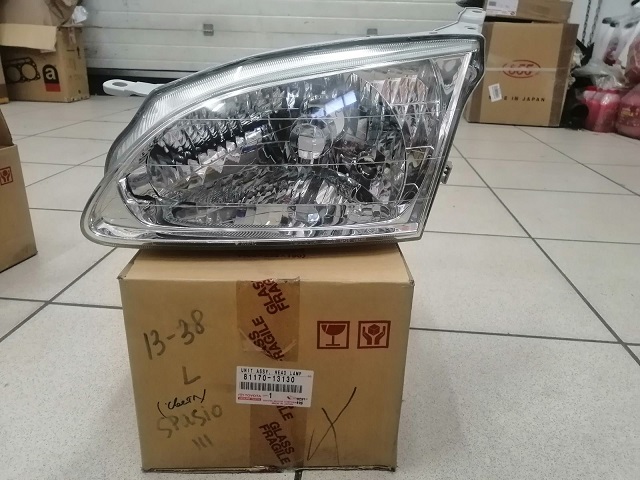 Фара TOY COROLLA SPACIO 111 13-38 L /хр,  светлый/ [81170-13130] (97-99) TOYOTA на  