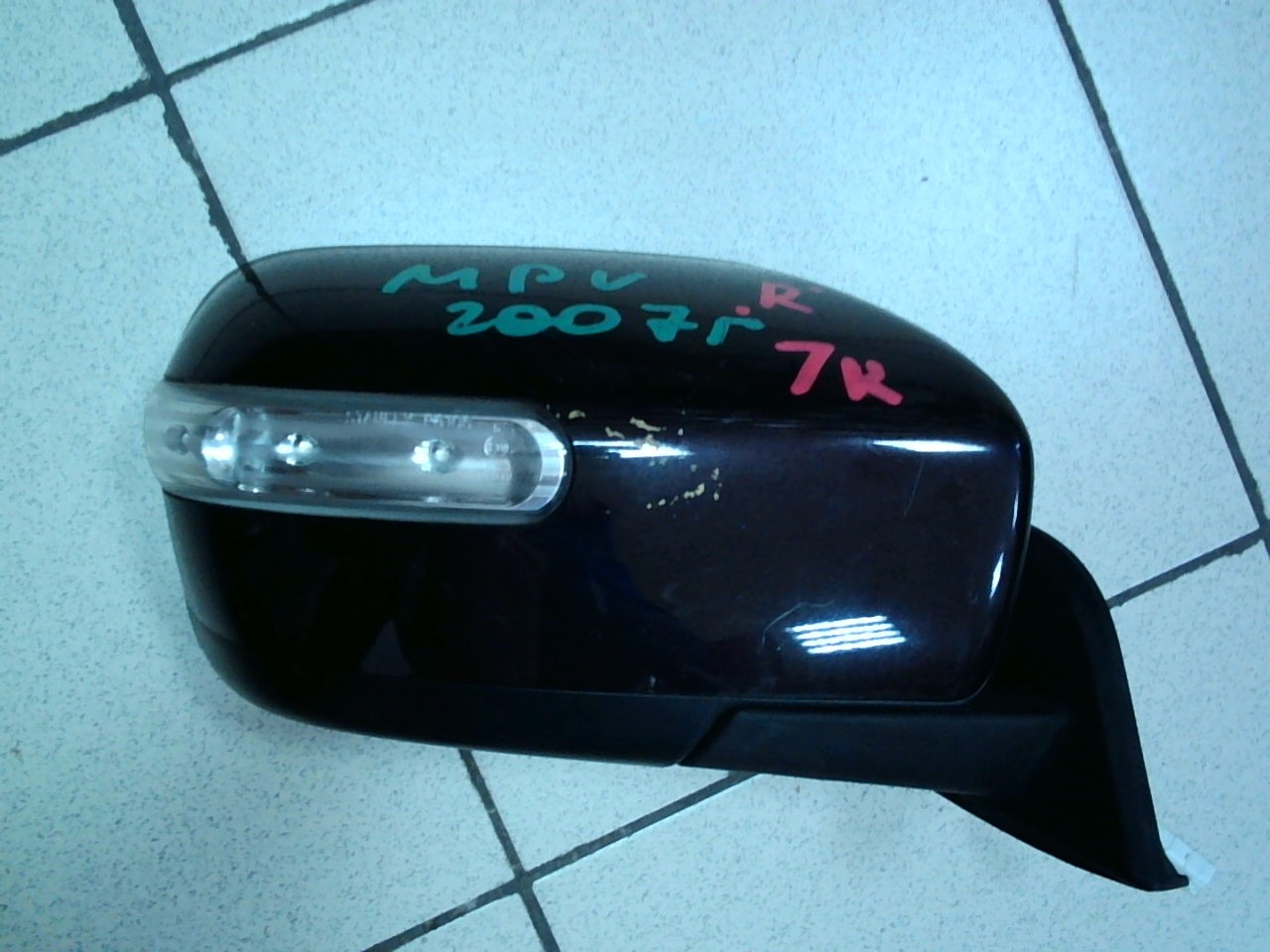 Зеркало MZ MPV LY3P R (2007) /черное 7пров/с повторителем на MAZDA MPV