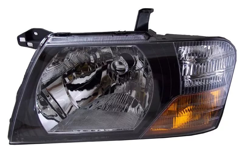 Фара MMC PAJERO 214-1159BL (20-A124-0015 L) TYC ('99-'06) /черная/ на  