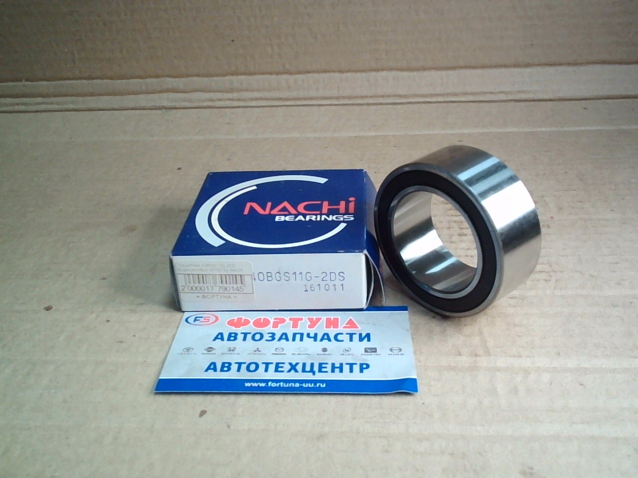 Подшипник 40BGS11G-2DS NACHI (40*62*24) /кондиционера/ на  