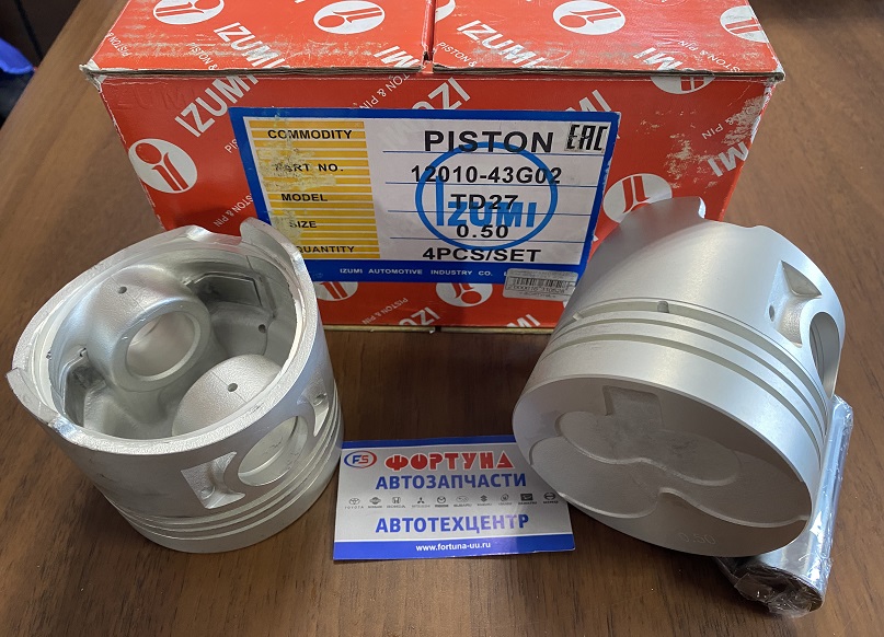 Поршня TD27 0.50 [12010-10T02] IZUMI {96/2, 5-2, 0-4, 0 /d=28} /можно на TD42/ на  