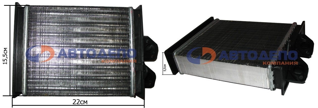 Радиатор печки HR-302 /MAZDA BONGO грузовик/ AD на  