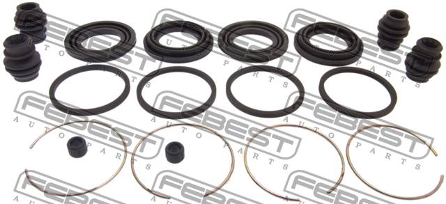 Ремкомплект тормозного суппорта FEBEST 0875-B12F на  