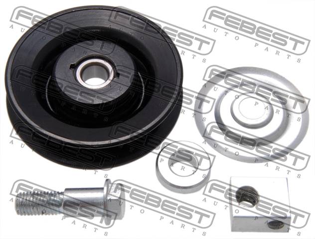 Ролик натяжной 0487-V75  febest на  