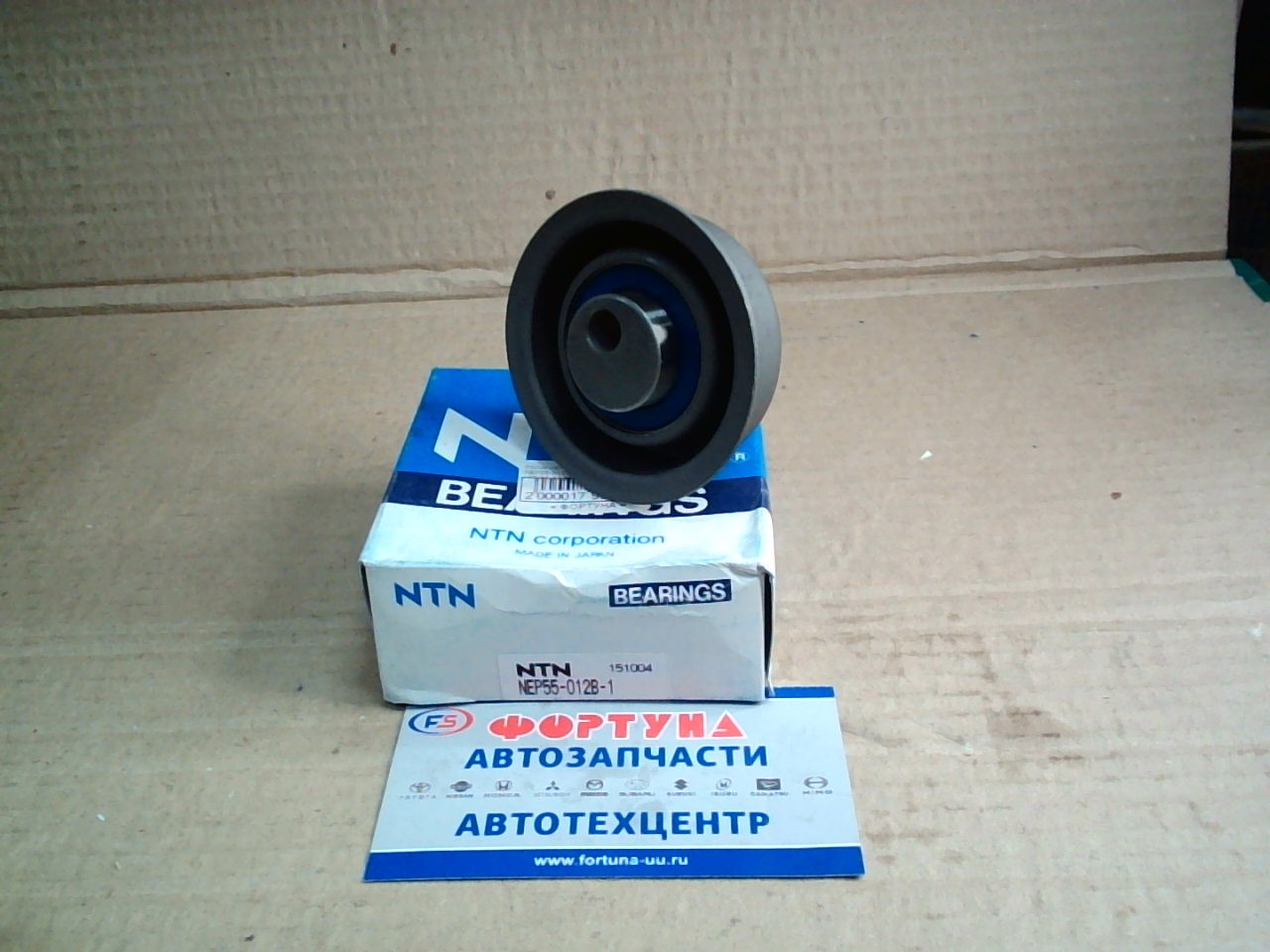 Ролик натяжной ГРМ NEP55-012B-1 /JPU55-54, 55TB0301, TBK55-54, GT10070/[MD115976] NTN /4G63, 4G64, 4D65/ на  