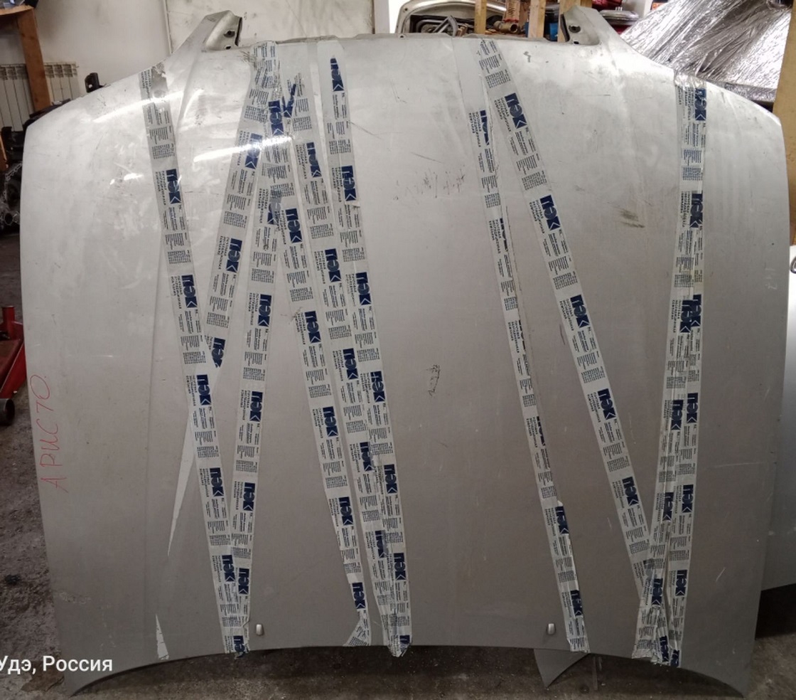 Капот TOY ARISTO JZS147 '96 /серый/ [б/у] на TOYOTA ARISTO