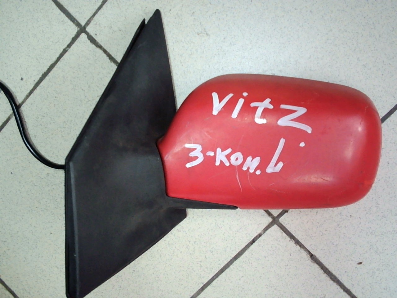 Зеркало TOY VITZ 10 L /3пр. бордо/ 8278 на TOYOTA VITZ