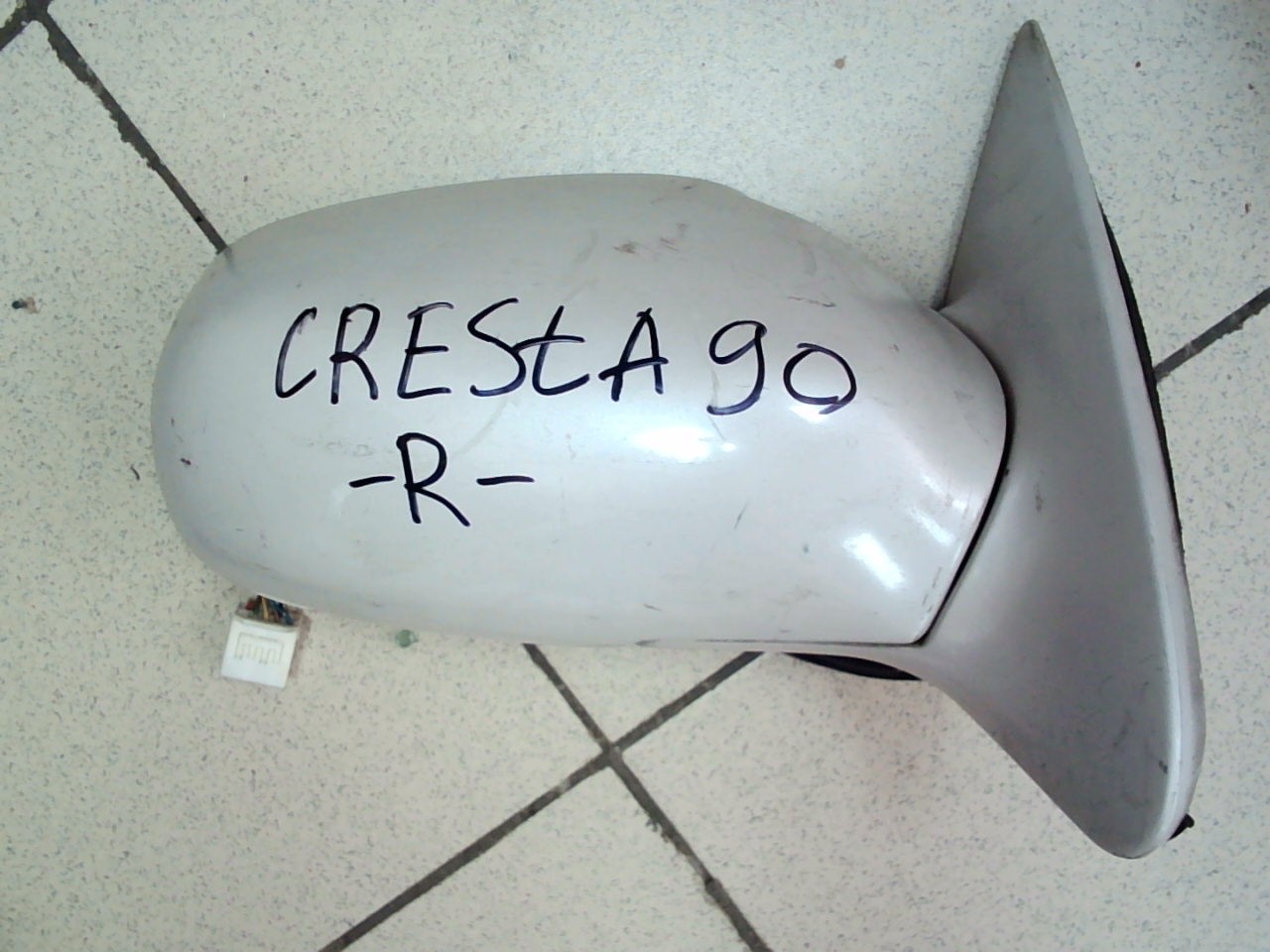 Зеркало TOY CRESTA 90 R  /7 пр. белое/ на TOYOTA CRESTA