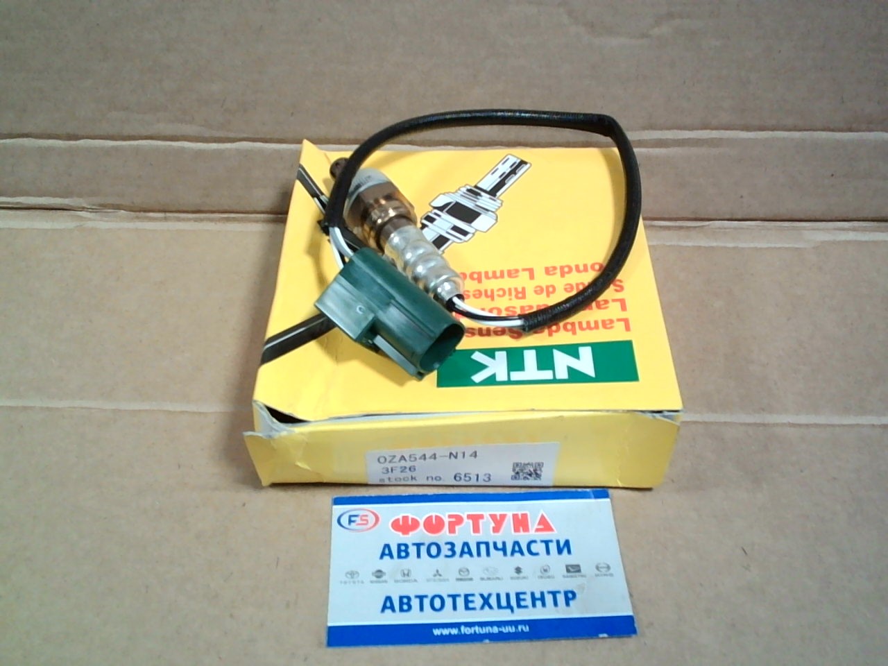 Датчик кислородный 6513 /Ландозонд/4-х провод.OZA544N-4/ Nissan Wingroad Y11 QG15DE 1.5/ с фишкой на  