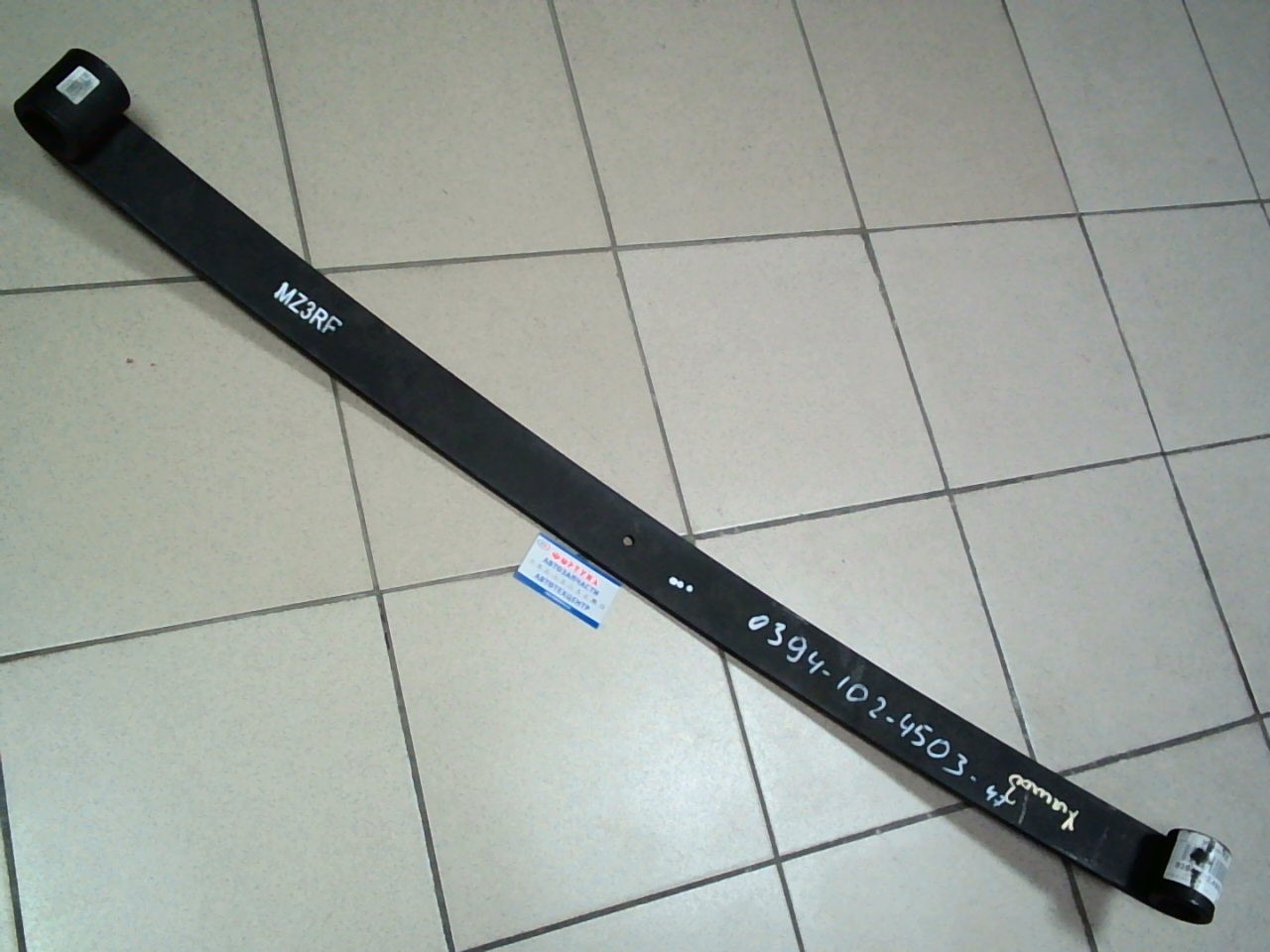 Лист рессорный MZ3RF GSParts /REAR коренной TITAN 3T,  70x11/ на  