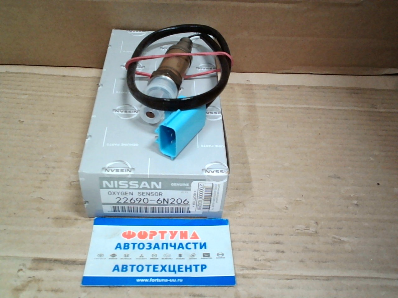 Датчик кислородный 22690-6N206/22691-6N206 TW /QR20DE P12,  T30 '01- (3 кон. резьба L провода 30см)/ на  