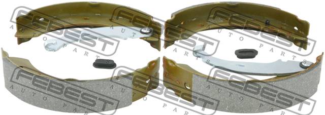 Колодки Барабанные Febest 2402-LOGR [4241.L5] {=GS8729} на  