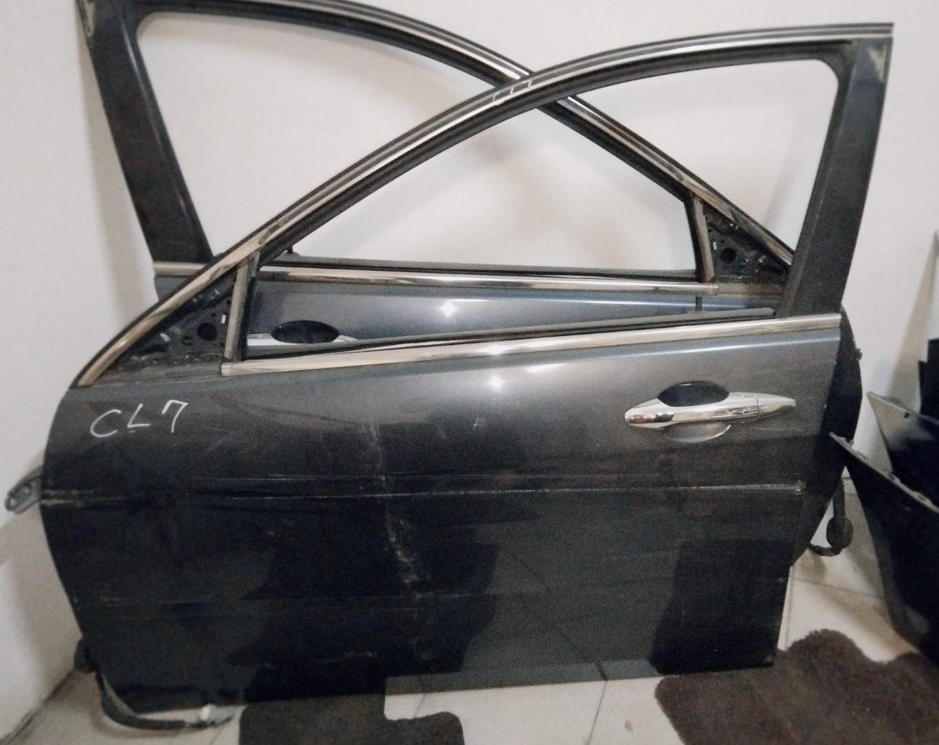 Дверь HON ACCORD CL7 ('04) FRONT LH /Графит - темно-серый/ [б/у] Коцка! на HONDA ACCORD