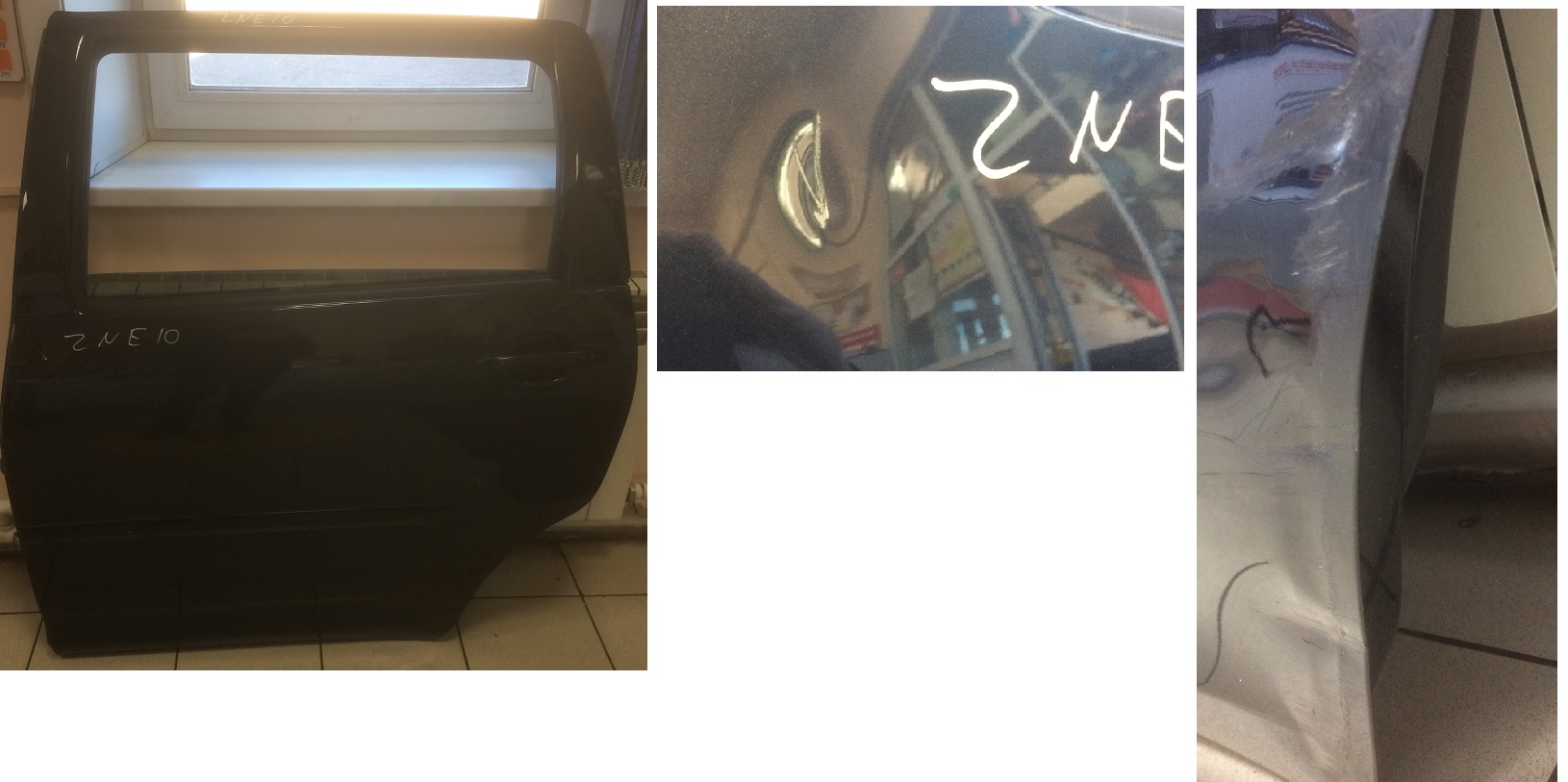 Дверь TOY WISH ZNE10 (чёрный) REAR LH [б/у] /коцки/ Уценка!/ на TOYOTA WISH