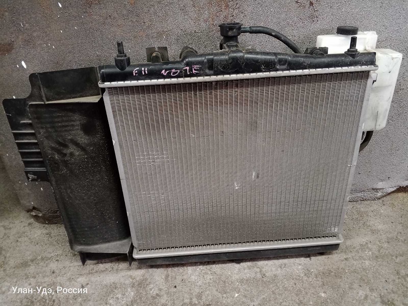 Радиатор NIS HR15DE /NOTE E11/  [б/у] на NISSAN NOTE