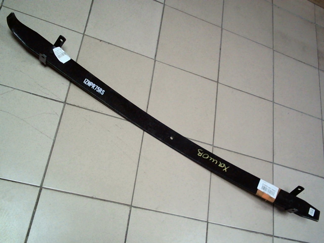 Лист рессорный IZNPR75RS GSParts /задний,  подкоренной ISUZU NPR75/ на  