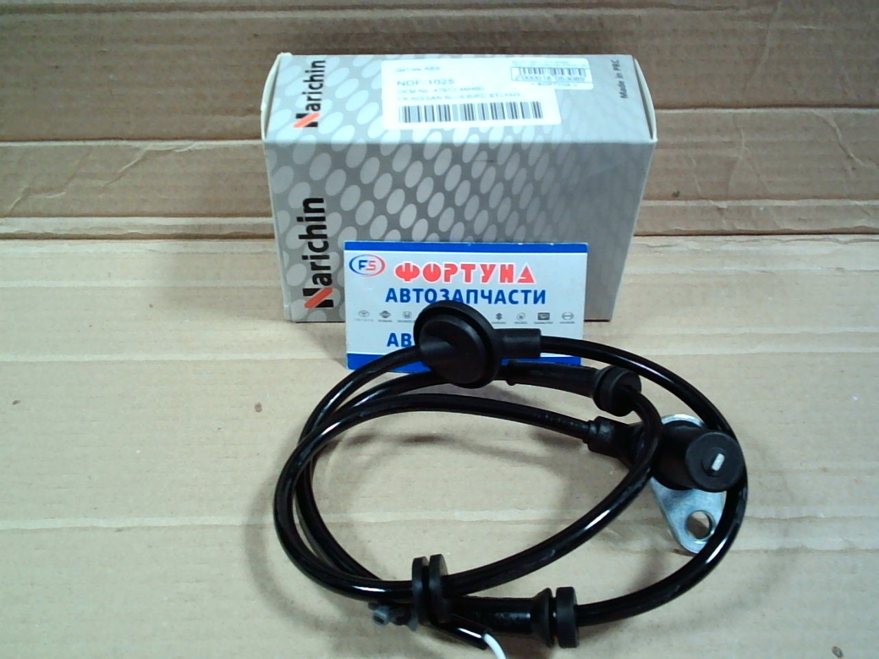 Датчик ABS 47910-4M460 (NDF-1025) NARICHIN /FRONT RH NISSAN BLUEBIRD SYLPHY G10 / ALMERA N16 / SUNNY B15 / WINGROAD / AD Y11/ на  