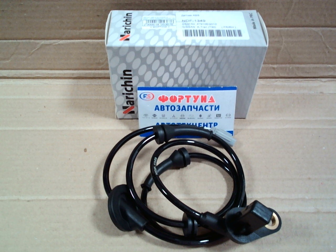 Датчик ABS 47910-EQ010 (NDF-1349) NARICHIN /FRONT RH NISSAN X-Trail T30/ на Датчик ABS 47910-EQ010 (NDF-1349) NARICHIN /FRONT RH NISSAN X-Trail T30/ на
