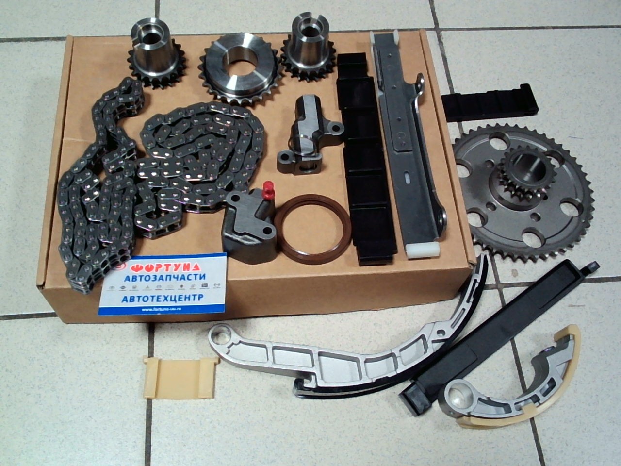 Комплект цепи ГРМ Nissan YD25DDTI (KB-50) Zuiko /16pcs/ на Комплект цепи ГРМ Nissan YD25DDTI (KB-50) Zuiko /16pcs/ на