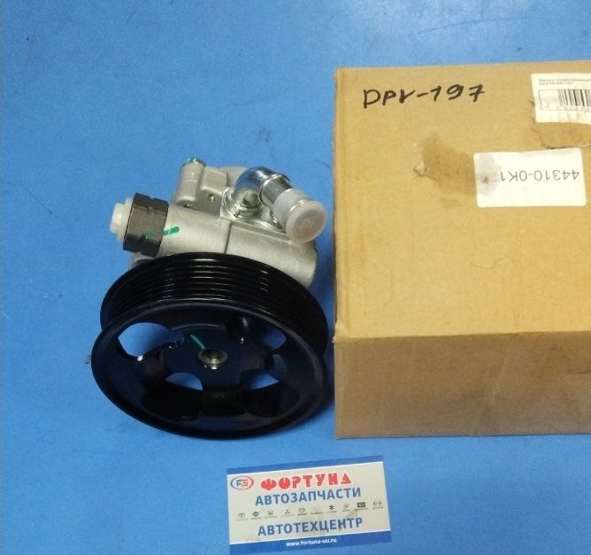 Насос гидроусилителя 44310-0K130 (DPV197) DAGGER /Hilux 2.4TD/2.8TD 1GDFTV, 2GDFTV/ на Насос гидроусилителя 44310-0K130 (DPV197) DAGGER /Hilux 2.4TD/2.8TD 1GDFTV, 2GDFTV/ на