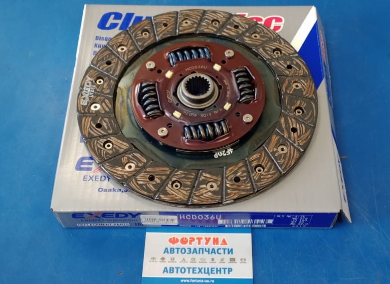 Диск сцепления HCD-036U (150*215*22*20) EXEDY // на Диск сцепления HCD-036U (150*215*22*20) EXEDY // на