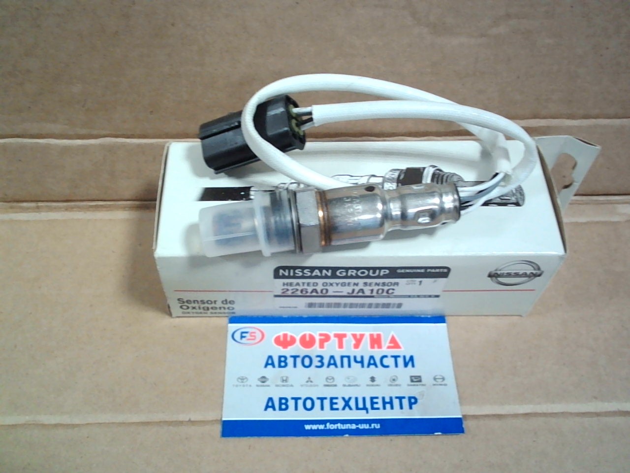 Датчик кислородный 226A0-JA10C NISSAN /нижний задний/VQ25DE, VQ35DE, QR25DE - J32, T31, Z51 '07-/ на  